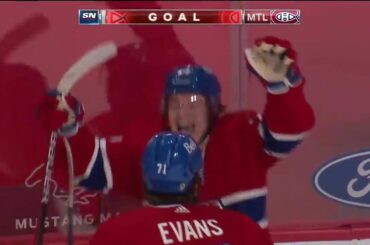 BILBO DOES IT @colecaufield marque son premier but dans la LNH en OT! ...