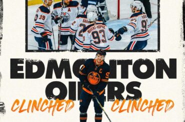 Les @edmontonoilers ont décroché leur place dans les éliminatoires de la #StanleyCup ...