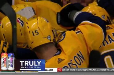 Erik Haula (@ehaula) est le héros OT pour le @predsnhl ce soir ...