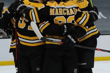 Patrice Bergeron, @davidpastrnak, Brad Marchand (@ bmarch63) et co.  sont de retour pour ...