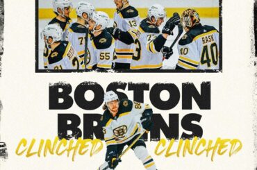 VERROUILLÉ Les @nhlbruins sont prêts pour les Playoffs #StanleyCup! ...
