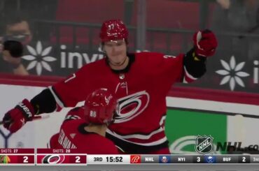 @ andrei_svechnikov37 obtient son 15e de la saison! ...