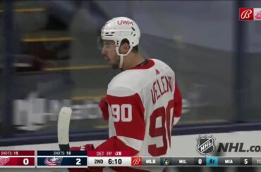 Sur le jeu de puissance et Joe Veleno (@__ jv90__) marque le premier de sa carrière dans la LNH! ...