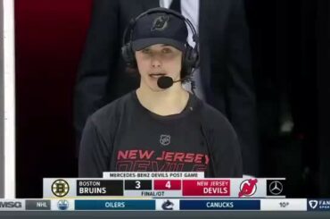 Carpool part quand @jackhughes dit qu'il part!  (@NJDevils) ...