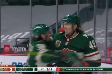 Deux victoires consécutives en OT pour le @minnesotawild et ils patinent avec leur meilleur ...