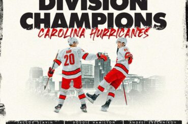 Nous avons couronné nos @discover Central Division Champs!  Félicitations, @canes!  #Stanl ...