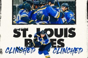 Jouer à Gloria?  Les @stlouisblues ont décroché leur place dans la #StanleyCup Pla ...