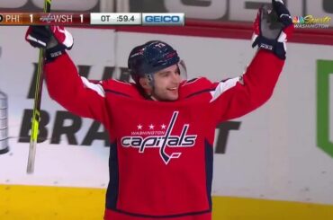 La dernière minute en OT et Conor Sheary (@ csheary13) la remporte pour les @capitals! ...