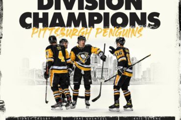 Les @penguins ont CLINCHÉ la première place de la @massmutual East Division!  #Sta ...