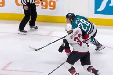 Timo Meier (@ tmeier96) montre le pouvoir ici ...