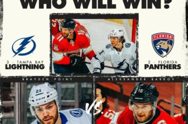 LA BATAILLE DE FLORIDE #StanleyCup Qui prenez-vous: @TBLightning ou @FlaPan ...
