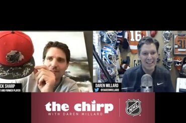 Brent Seabrook, créateur de chapeaux?  Patrick Sharp a montré le @NHLBlackhawk personnalisé ...