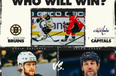 Les Playoffs #StanleyCup commencent samedi!  Qui avez-vous: @NHLBruins ou @Capitals? ...