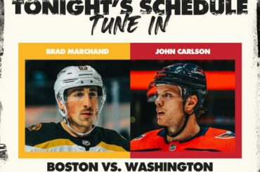 Nous avons ... #StanleyCup Playoffs action CE SOIR.  Les @nhlbruins et @capitals ...