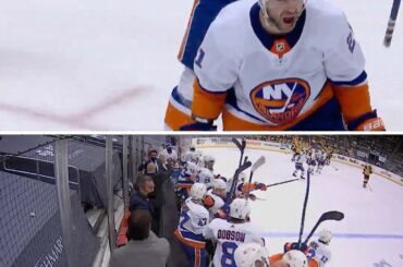 Les @ny_islanders ont adoré le vainqueur OT de Kyle Palmieri dans le match 1. #StanleyCup ...