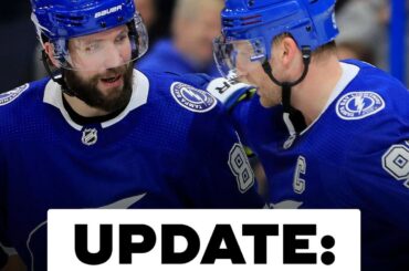 LES GARÇONS SONT DE RETOUR!  On dirait que @ nikitakucherov86 et Steven Stamkos wil ...