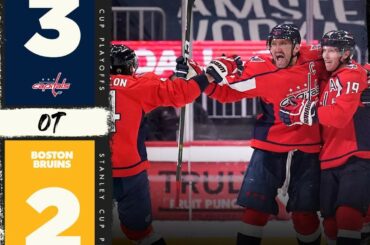 Le jeu 1 appartient aux @capitals.  #Coupe Stanley...