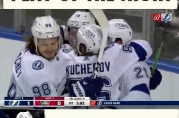1) @ pally_18 termine la course de Brayden Point vers le filet 2) La beauté de Josh Bailey ...