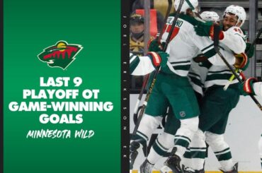 Ajoutez @joelerikssoneek à la liste des héros des heures supplémentaires @minnesotawild.  Revivez tout ...
