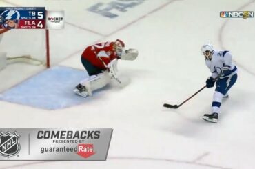 La performance de Brayden Point menant le @TBLightning à un retour spectaculaire en G ...