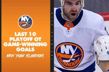Palmieri.  Barzal.  Ferraro.  Balayez pour voir les héroïques des heures supplémentaires de @ny_islanders dans e ...
