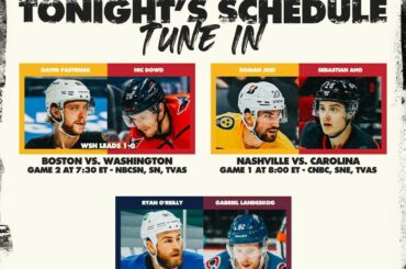 Il n'y a rien de mieux que le hockey en séries éliminatoires!  Faites votre choix #StanleyCup ...