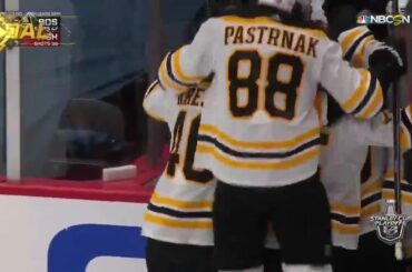 Brad Marchand (@ bmarch63)!  Gagnant OT!  Série liée!  #Coupe Stanley...