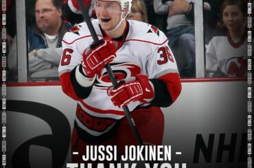 Un maître de fusillade original.  Félicitations pour cette belle carrière, Jussi Jokinen!  (@dalla ...