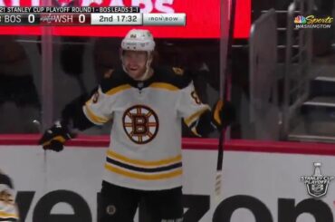 UHHHHH essaie de comprendre comment @davidpastrnak a réussi celui-ci.  : @nbcsports ...