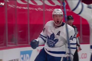Bullseye de @morganrielly pour le coup de la nuit.  #Coupe Stanley...
