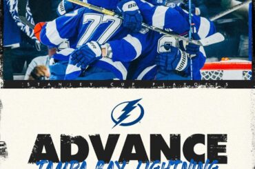 DÉPLACEMENT Ensuite, le deuxième tour pour le @tblightning!  #Coupe Stanley...