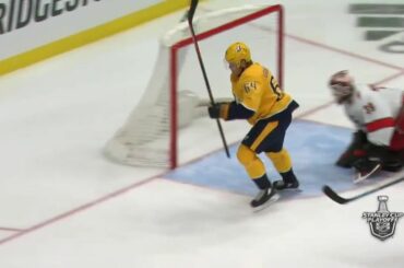Sauce.  Pris.  Noté.  Quelle pièce de théâtre de @predsnhl!  #StanleyCup: @nhlonnbc ...