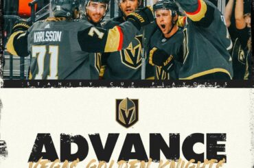 ADVANCE C'est le deuxième tour pour les @vegasgoldenknights!  #Stanle ...