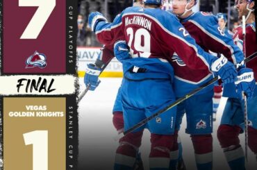 Une sortie MASSIVE de la @coloradoavalanche ce soir!  Découvrez le #Stanley d'aujourd'hui ...