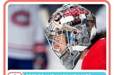 Art incroyable cette saison autour de la LNH!  Mais qui avait le meilleur masque de gardien de but?  V ...