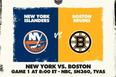Le deuxième tour démarre ce soir avec les @ny_islanders et @nhlbruins!  #S ...