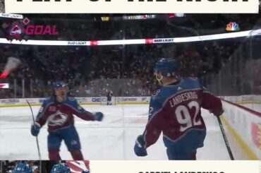 - Le formidable flux de @ calemakar_ pour @ landeskog.92.  - @ mackinnon29 devient débutant complet ...