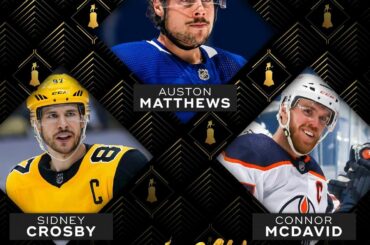 Présentation des finalistes pour le prix Ted Lindsay, tel que voté par les membres de la...