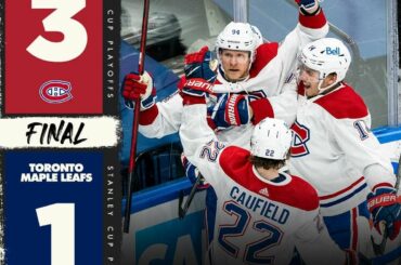 Les @canadiensmtl avancent tandis que les @ny_islanders même la série.  #Coupe Stanley...