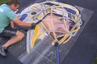 Craie jusqu'à l'art.  #StanleyCup @coloradoavalanche contre @vegasgoldenknigh...