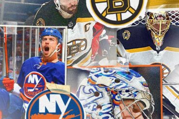 Action du jeu 4 ... y aura-t-il une avance de 3-1 @nhlbruins ou faire le @ny_islanders mak ...
