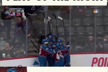 -L'explosion de Mikko Rantanen (@cradnec) -Le SHG lisse de Tyler Toffoli (@tofff73) Eh bien...