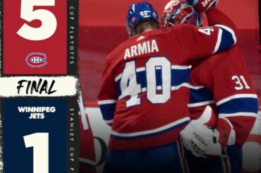 Les @canadiensmtl prennent une avance de 3-0 dans la série et les @vegasgoldenknights ont égalisé...