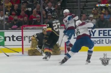HORS DU CHEMIN !  Mikko Rantanen (@cradnec) vient de déchaîner un canon.  #Coupe Stanley :...