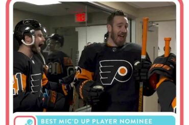 Kevin Hayes (@kphayes12) est une machine à devis.  Votez en bio #NHLFanChoice...