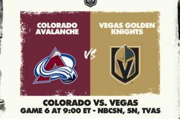JEU 6 !  Tu emmènes qui, le @coloradoavalanche ou les @vegasgoldenknights ?  ...