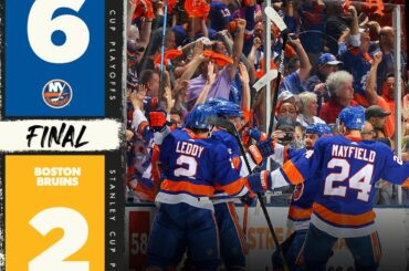 Les @ny_islanders avancent !  #Coupe Stanley...