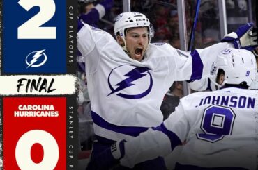 Les @tblightning se sont qualifiés pour les demi-finales de la #StanleyCup !...