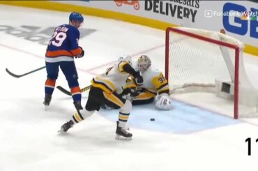Ne regardez pas maintenant... Mais les @ny_islanders mènent les éliminatoires de la #StanleyCup en buts s...