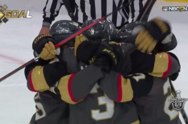 Nous ne saurions trop insister là-dessus.  ÉNORME objectif pour les @vegasgoldenknights dans le thi...